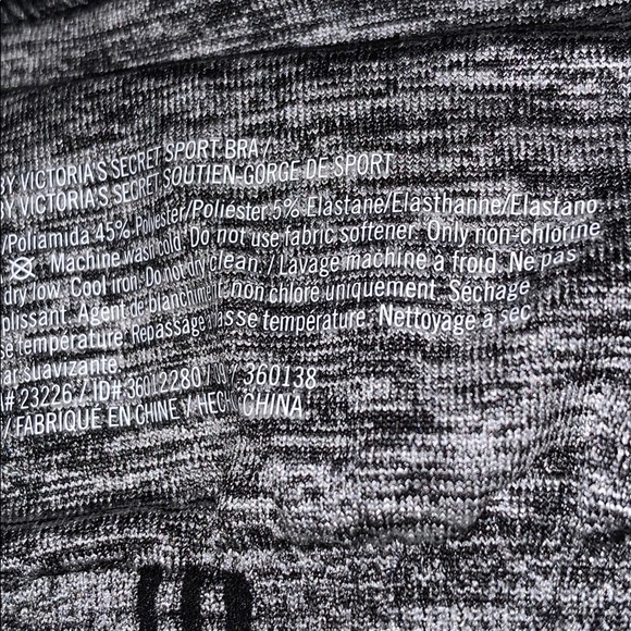 NWT VICTORIA’S SECRET Marled Racerback Sports Bra - Picture 12 of 12